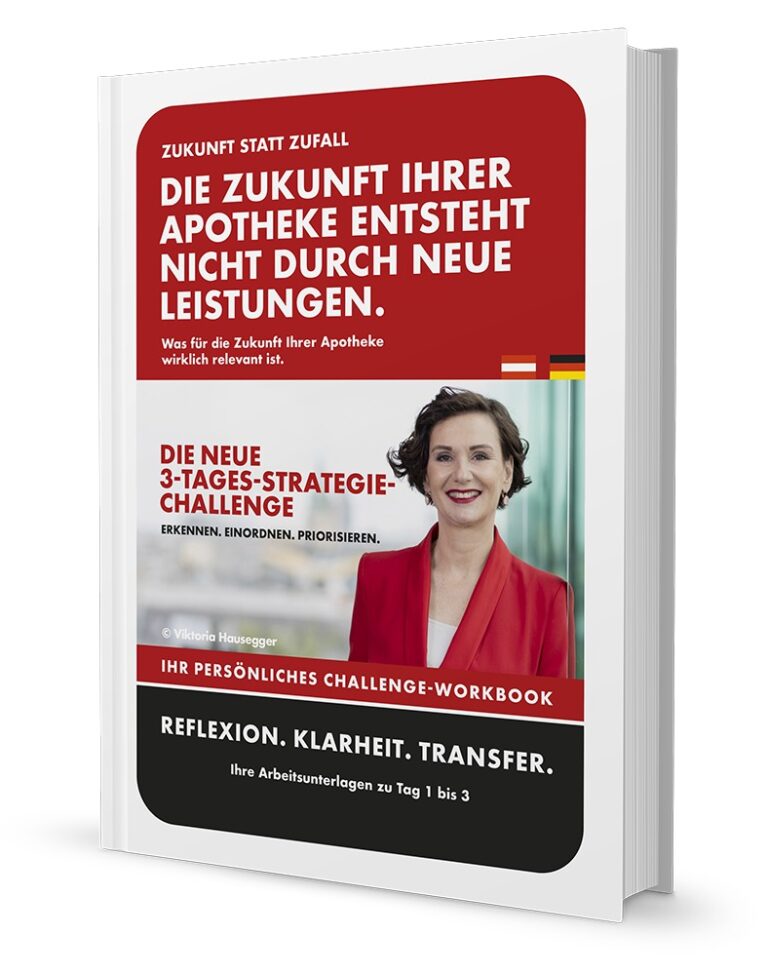 3D-Ansicht des persönlichen Workbooks zur Apotheken-Challenge 2026